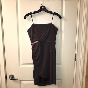 Strapless Max & Cleo plum cocktail dress new!